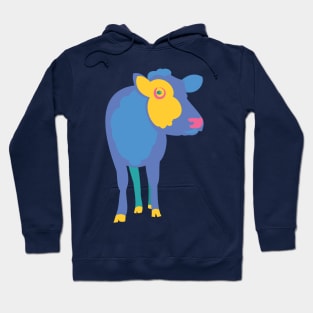 Colorful Cow Hoodie